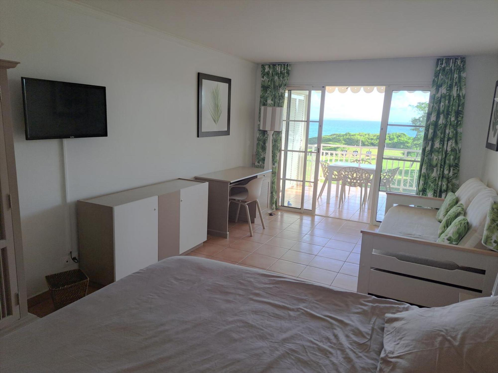 Grand Studio Vue Mer Exceptionnelle, Piscines, Plages. Sainte-Anne  Exteriör bild